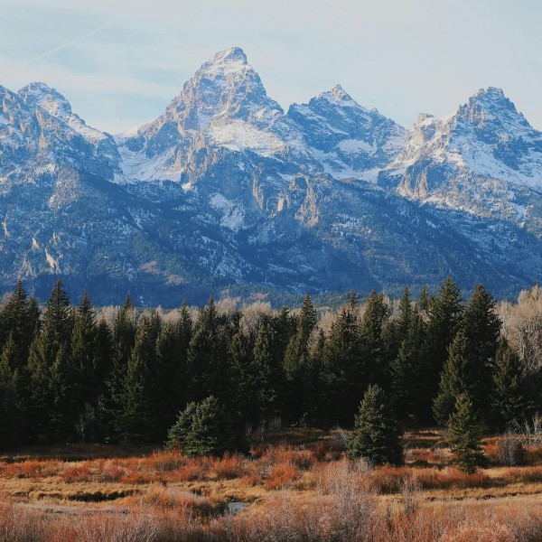 Grand Teton range Wyoming